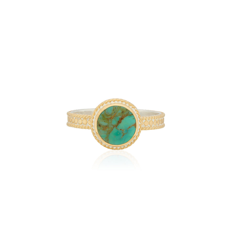 Turquoise Skinny Band Ring