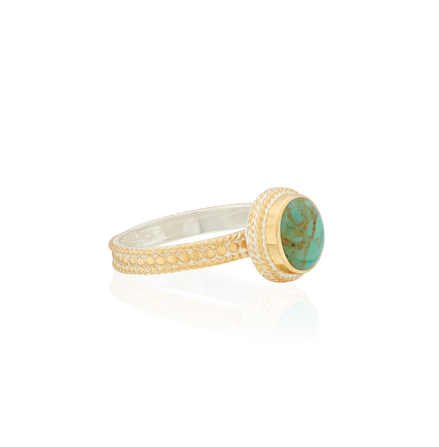 Turquoise Skinny Band Ring