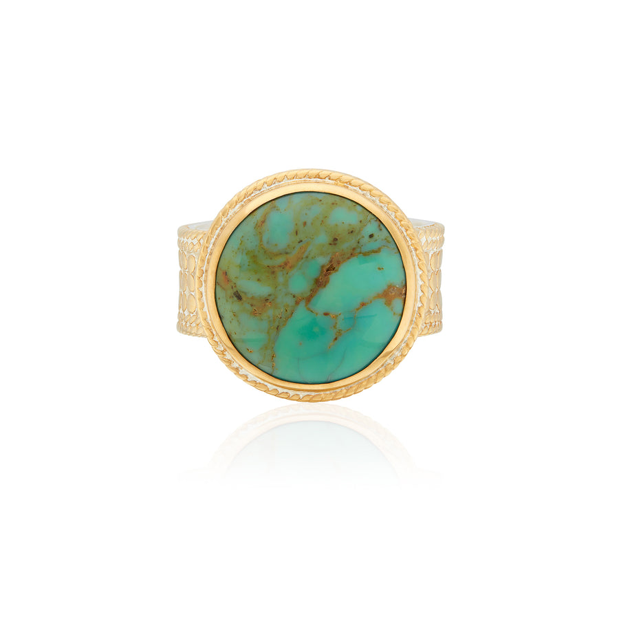 Large Turquoise Cocktail Ring