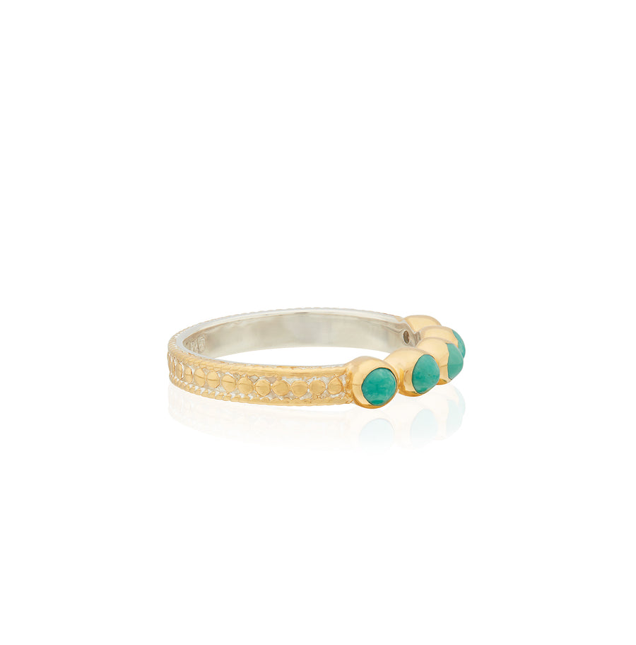 Turquoise Multi-Stone Stacking Ring