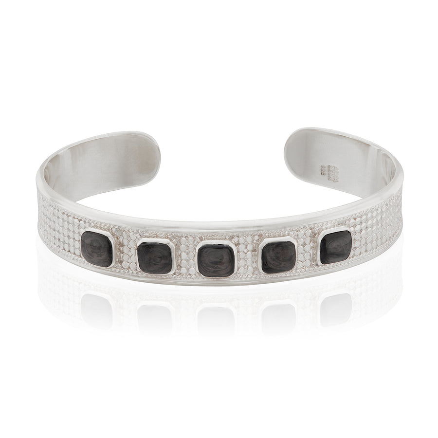 Hypersthene Multi-Cushion Cuff - Silver