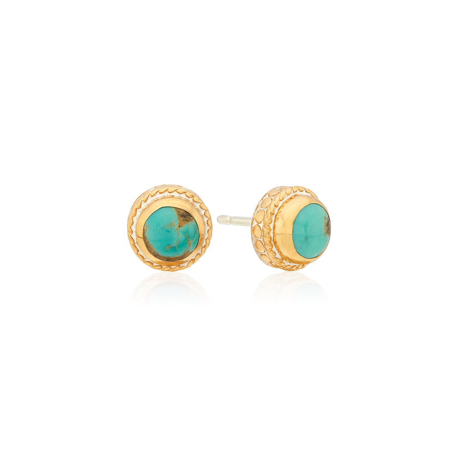 Small Turquoise Stud Earrings