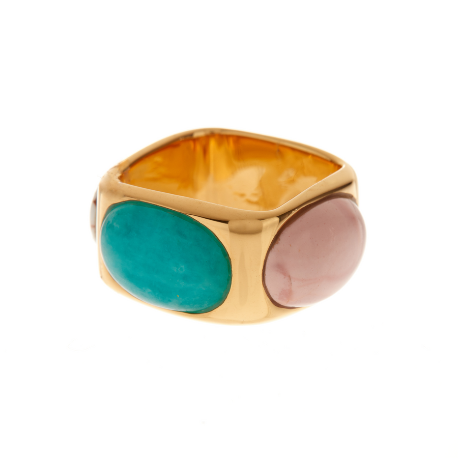 Oval Multi-Stone Ring