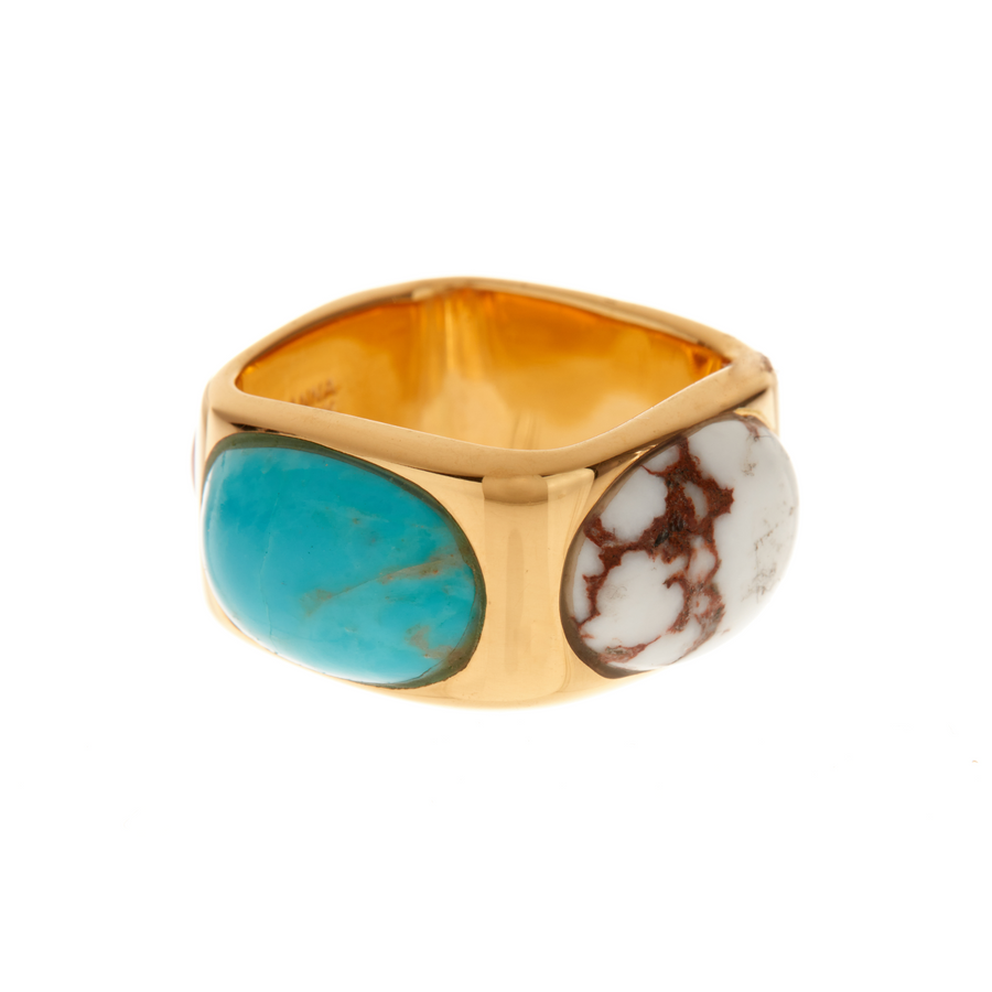 Oval Multi-Stone Ring