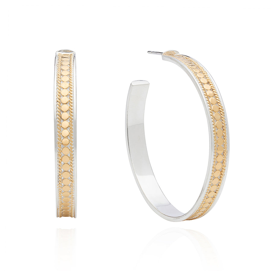 Classic Large Hoop Earrings - Gold