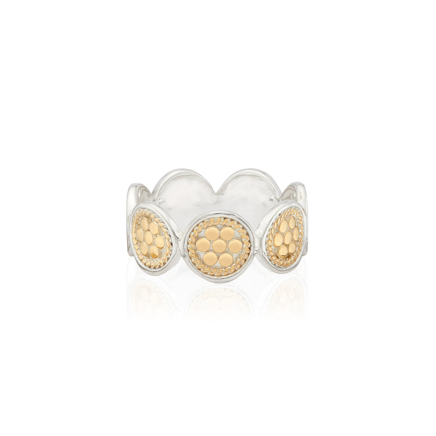 Classic Multi-Disc Ring - Gold