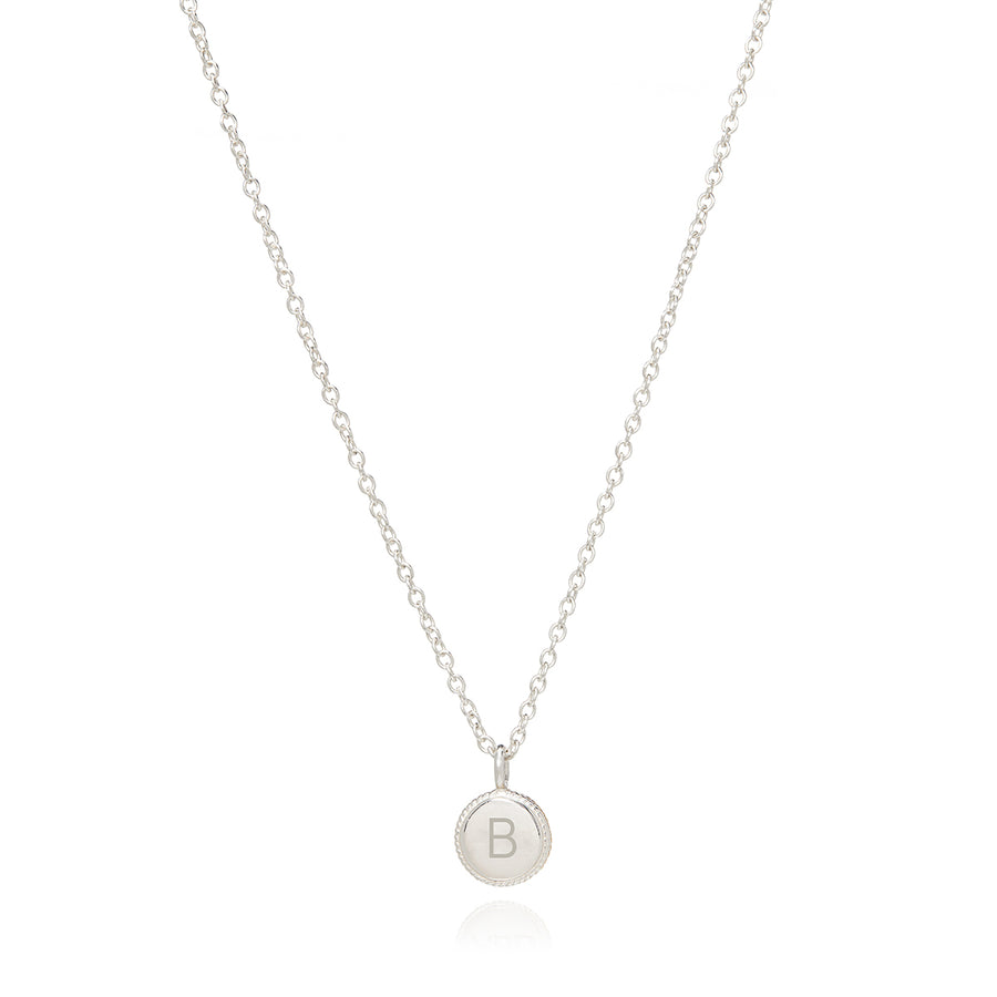 Engravable Mini Circle Necklace