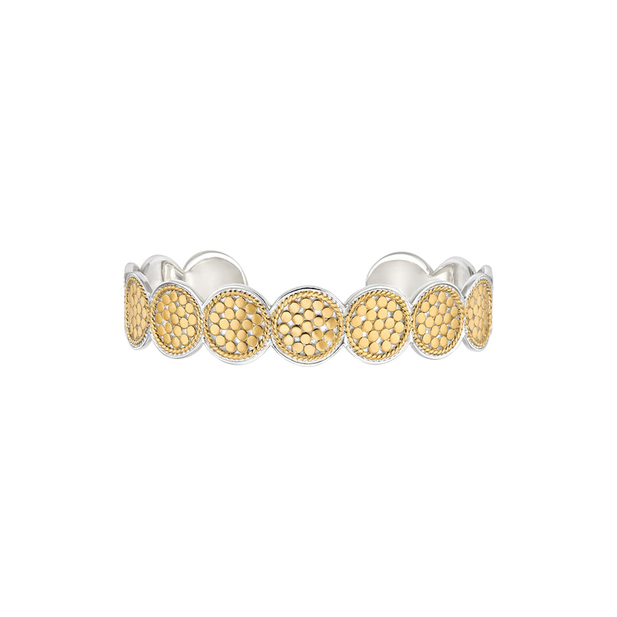 Classic Multi-Disc Cuff - Gold