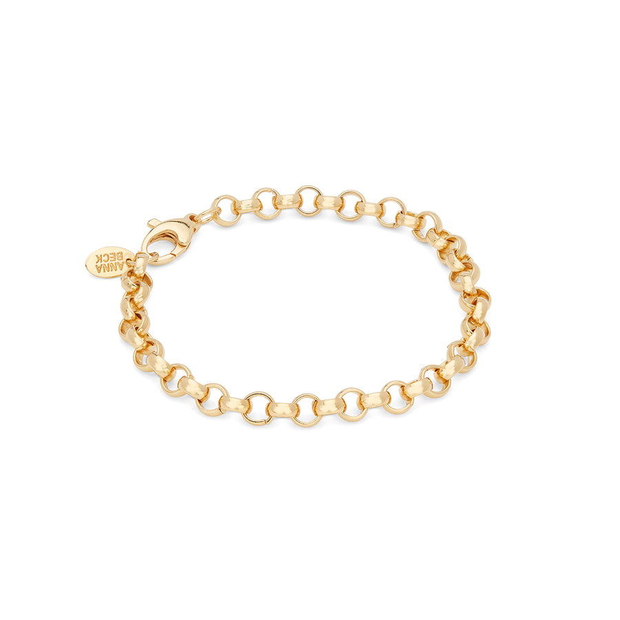 Rolo Chain Bracelet - Gold