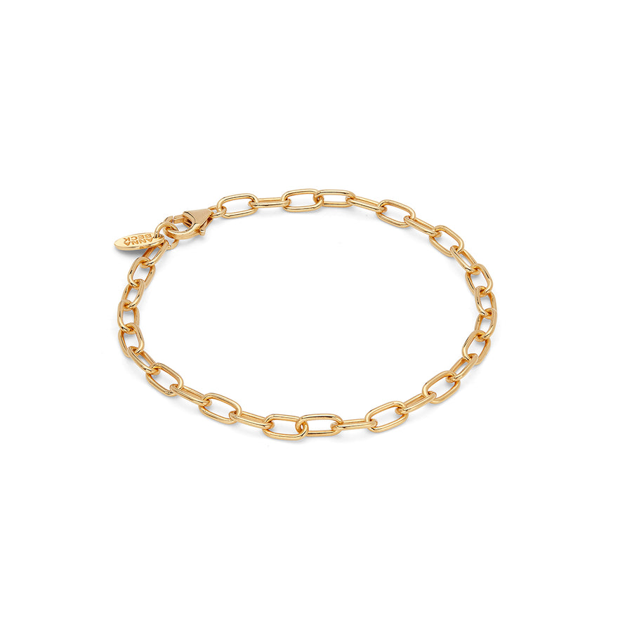 Elongated Chain Bracelet - Gold