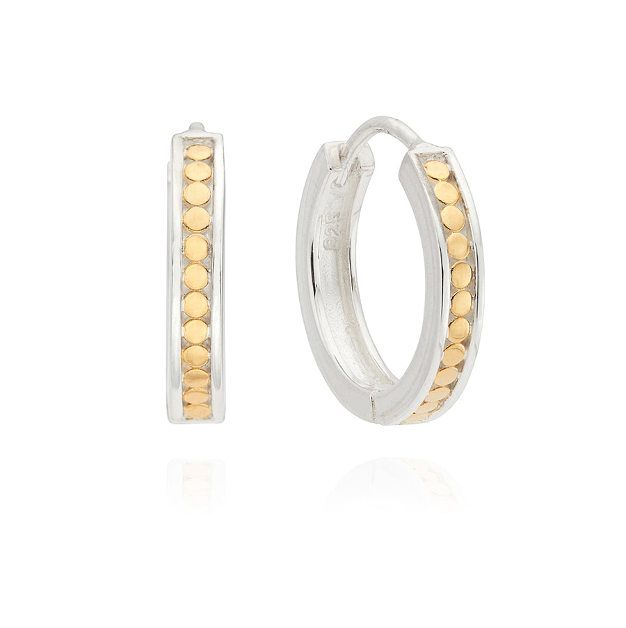 Classic Small Hinge Reversible Hoop Earrings