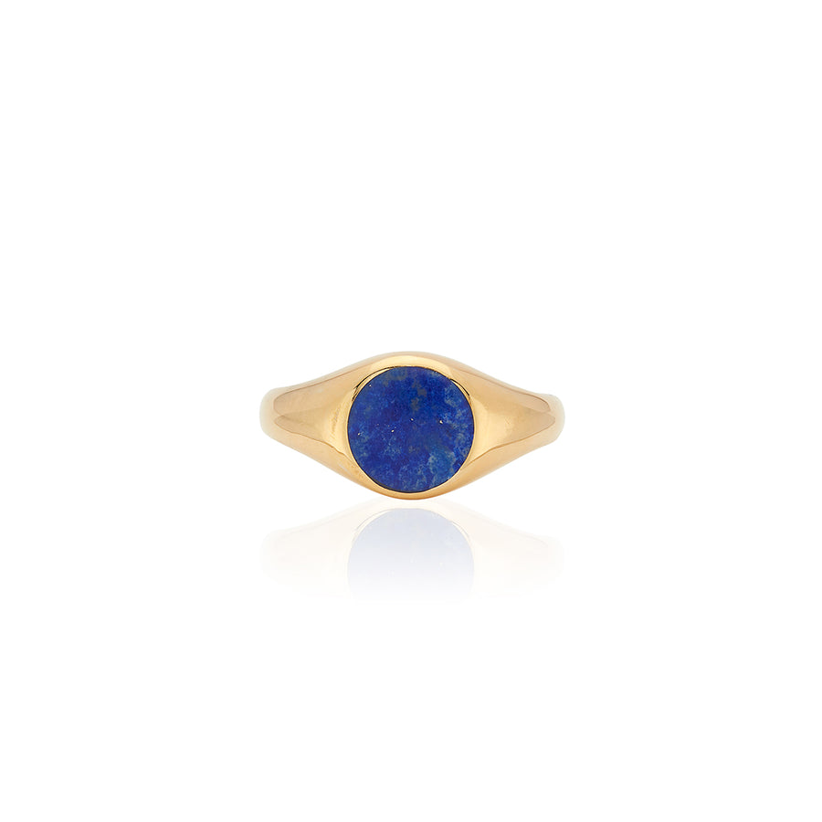 Lapis Signet Ring