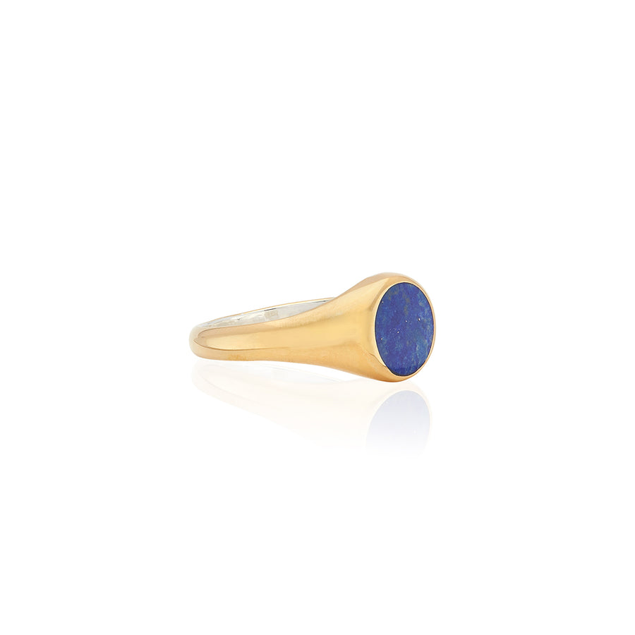 Lapis Signet Ring